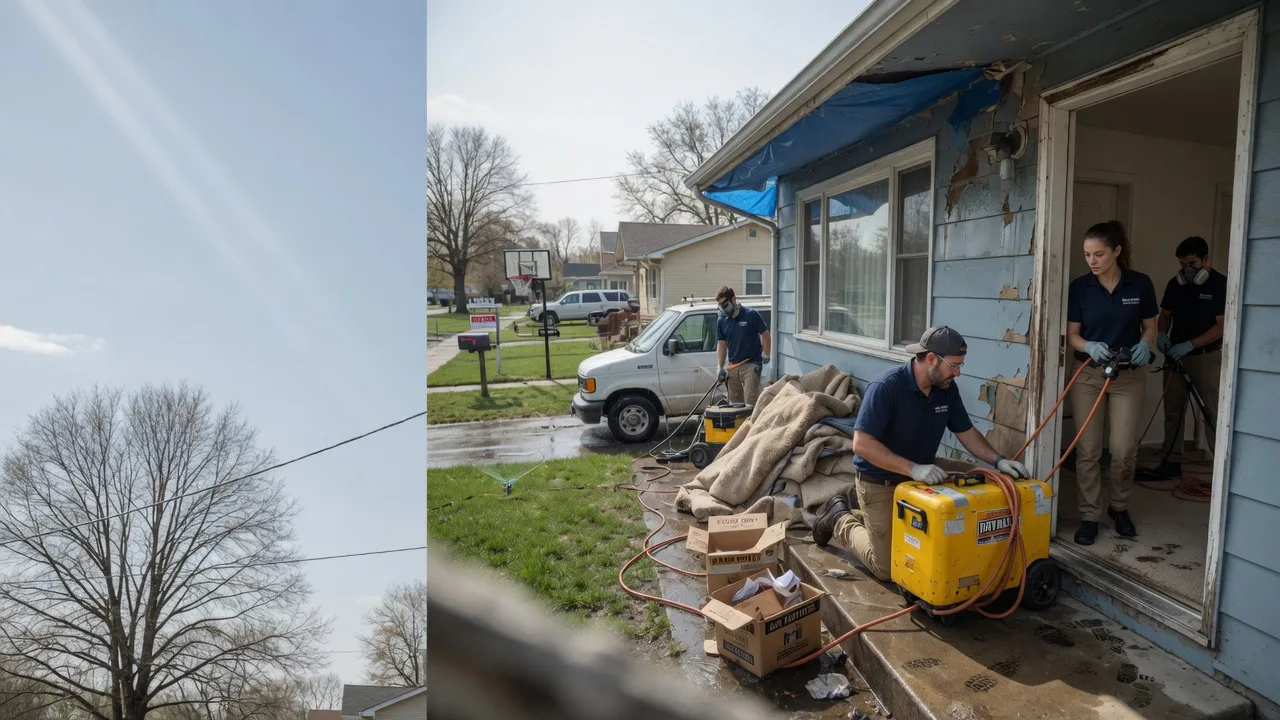 Basement Flood Cleanup in Clover, VA near me